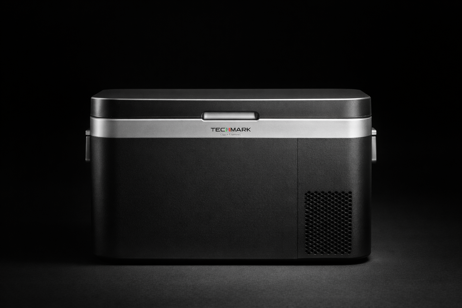 FROSTIQ front closed, glass-top finish